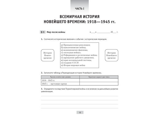 Всемирная история Новейшего времени. 1918 г. — начало XXI в. 9 класс. Практикум
